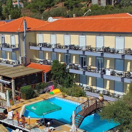 Pebble Beach Hotel Plomari Ngoại thất bức ảnh