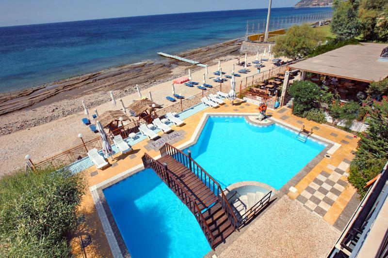 Pebble Beach Hotel Plomari Ngoại thất bức ảnh