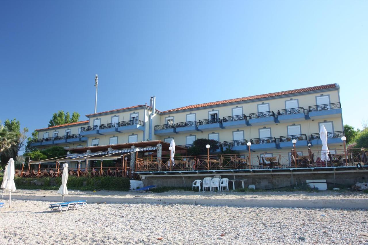 Pebble Beach Hotel Plomari Ngoại thất bức ảnh